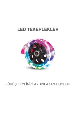 SmarTrike T1 3’ü 1 Arada Oturaklı ve Çantalı Çocuk Scooterı (15 Ay - 5 Yaş) - Pink