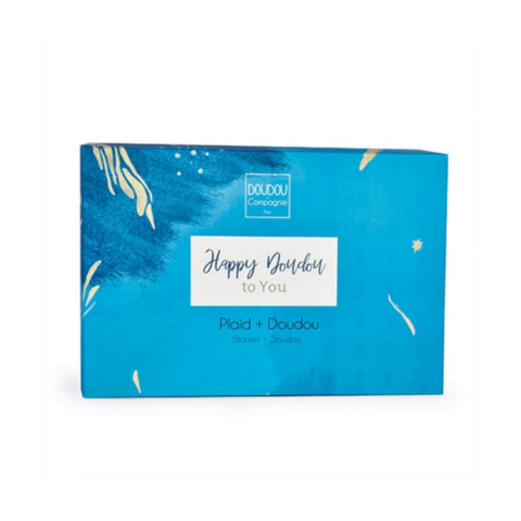 Doudou Hediye Kutulu Tavşan Battaniye 70x100 cm