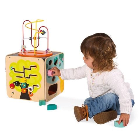 Janod Aktivite Oyunu 18+ Ay Eğlenceli Eğitici Aktivite Merkezi