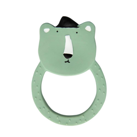 Trixie - Natural Rubber Round Teether - Mr.Polar Bear - Diş Kaşıyıcı
