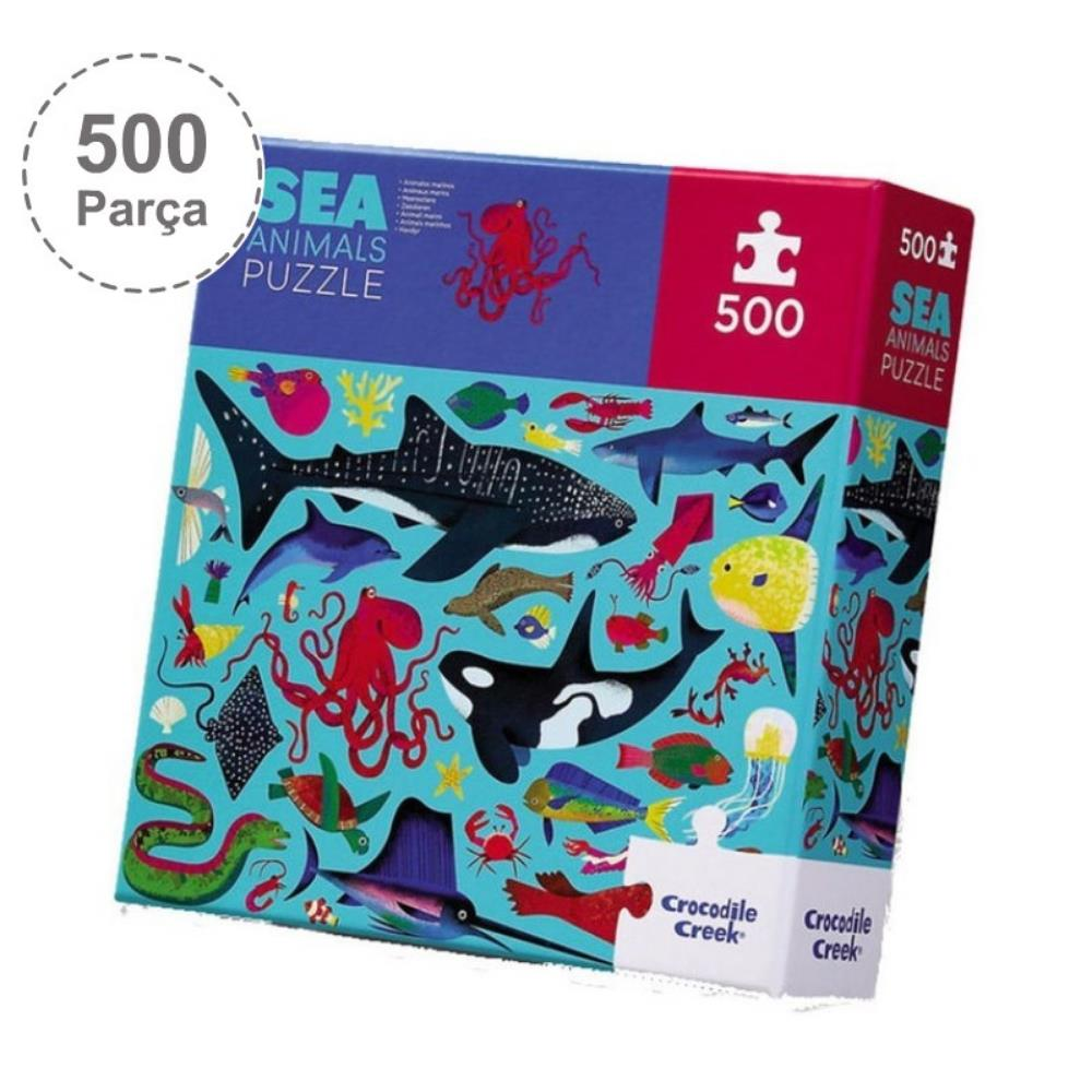 Crocodile Creek Puzzle Deniz Canlıları 500 Parçalı Yapboz