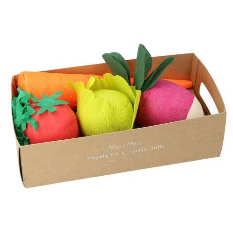 Meri Meri - Vegetable Surprise Balls - Sebze Sürpriz Toplar - 4'Lü