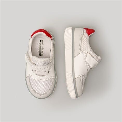 Merli&Rose Roam Sneaker | Beyaz - Kırmızı