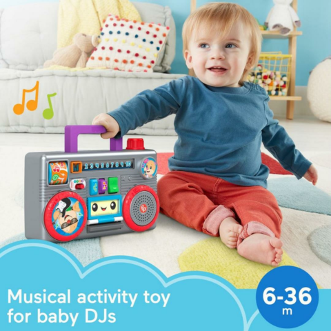 Fisher-Price® Eğlen & Öğren Müzik Kutusu (Türkçe ve İngilizce)