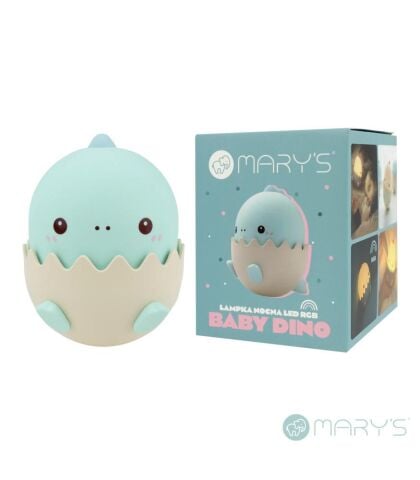 Mary's Baby Dino Mavi Led Gece Lambası