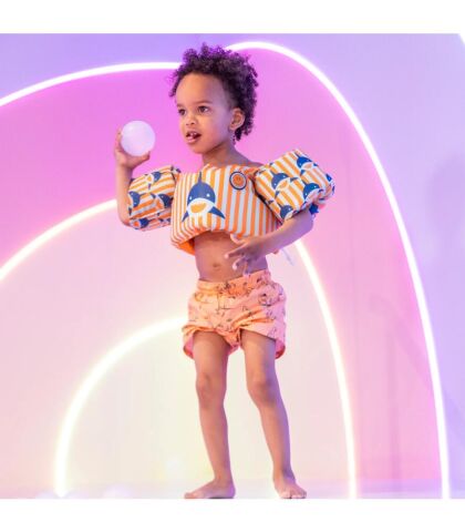 Swim Essentials Tropic Shark Puddle Jumper Kolluklu Yüzme Yeleği 2-6 Yaş