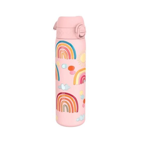 Ion8 - Paslanmaz Çelik İnce Suluk - Gökkuşağı - 600 ml - Sızdırmaz