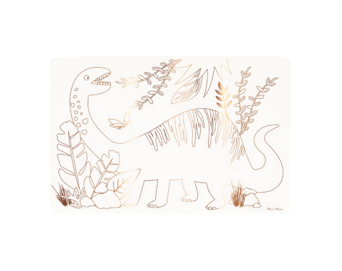 Meri Meri - Dinosaurs Colouring Placemats - Dinozorlar Boyama Amerikan Servisleri (X8)