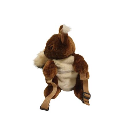 Wild & Soft Figürlü Peluş Sırt Çantası - Sincap