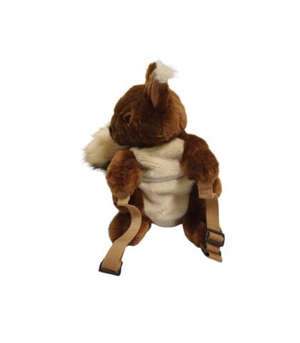 Wild & Soft Figürlü Peluş Sırt Çantası - Sincap