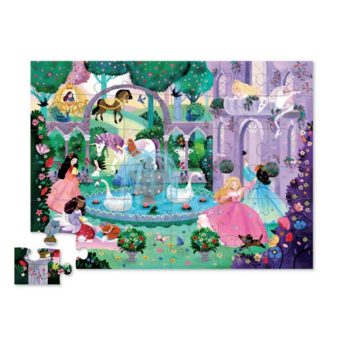Crocodile Creek Dekoratif Puzzle Princess Dreams 36 Parçalı Yapboz