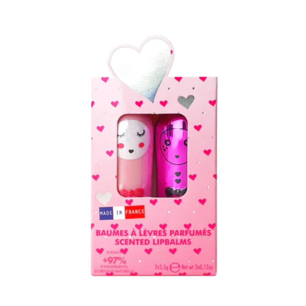 Inuwet - Amour Duo Metal Lip Balm Hediye Seti