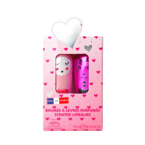 Inuwet - Amour Duo Metal Lip Balm Hediye Seti