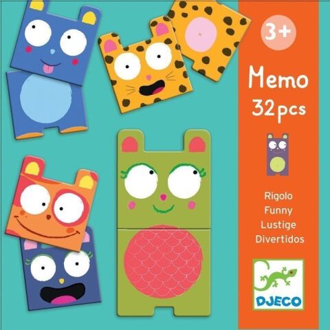Djeco Hafıza Oyunları / Funny Animals Memo