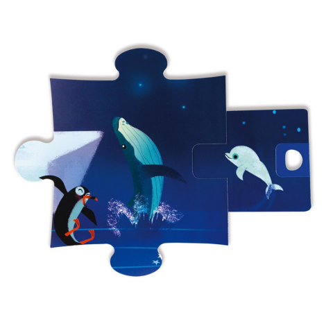 Janod 20 Parça Sürpriz Puzzle Yıldızlar