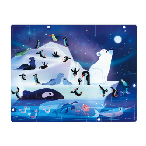 Janod 20 Parça Sürpriz Puzzle Yıldızlar
