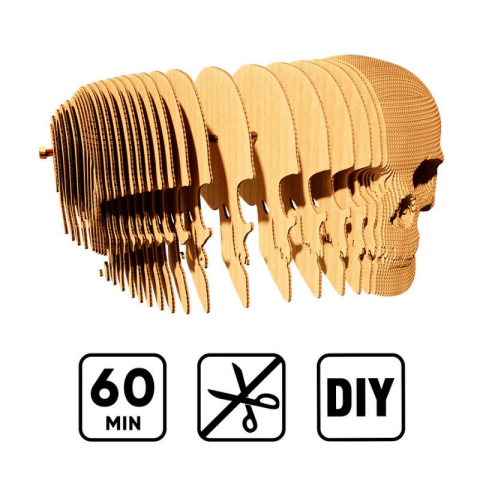 Cartonic 3D Puzzle - Skull