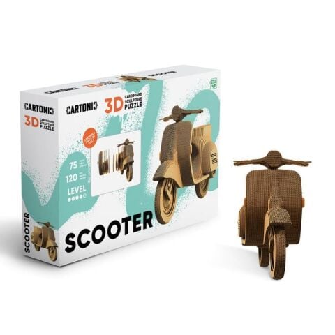Cartonic 3D Puzzle - Scooter
