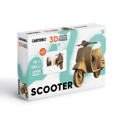 Cartonic 3D Puzzle - Scooter