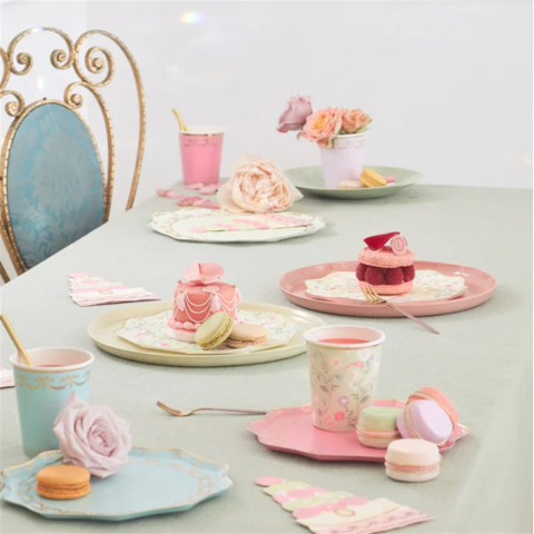 Meri Meri - Ladurée Paris Large Napkins - Ladurée Paris Peçeteler - L - 16'Lı