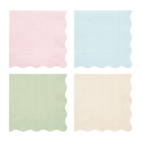 Meri Meri - Ladurée Paris Large Napkins - Ladurée Paris Peçeteler - L - 16'lı