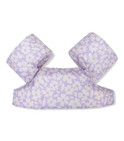 Swim Essentials Purple Flowers Puddle Jumper Kolluklu Yüzme Yeleği 2-6 Yaş