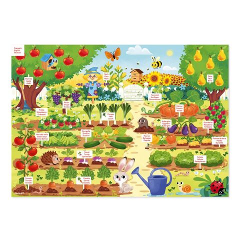 Janod Mıknatıslı Oyun Bahçe / My Magnetic Garden
