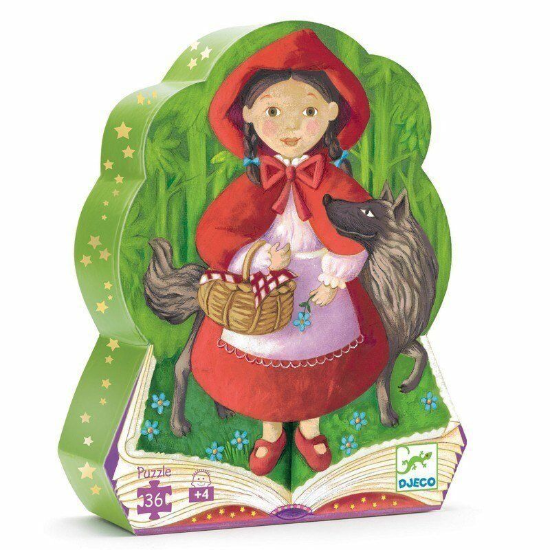 Djeco Dekoratif Puzzle 36 Parça / Little Red Riding Hood
