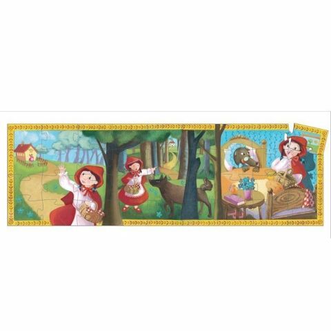 Djeco Dekoratif Puzzle 36 Parça / Little Red Riding Hood