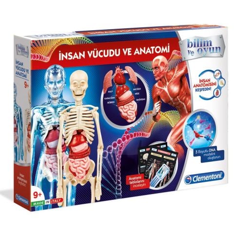Clementoni Bilim ve Oyun İnsan Vücudu ve Anatomi