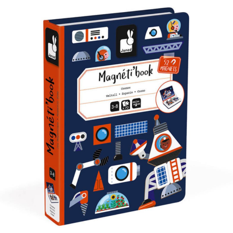 Janod Magnetibook - Mıknatıslı Oyun Kitabı Uzay