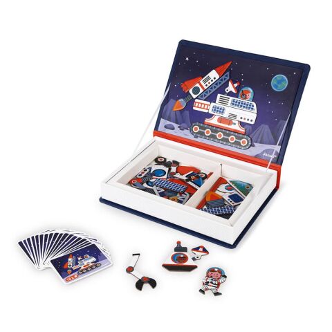 Janod Magnetibook - Mıknatıslı Oyun Kitabı Uzay