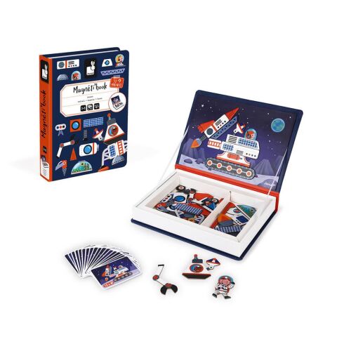 Janod Magnetibook - Mıknatıslı Oyun Kitabı Uzay