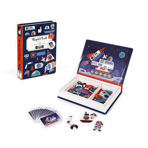 Janod Magnetibook - Mıknatıslı Oyun Kitabı Uzay