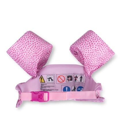 Swim Essentials Pink w Dots Puddle Jumper Kolluklu Yüzme Yeleği 2-6 Yaş