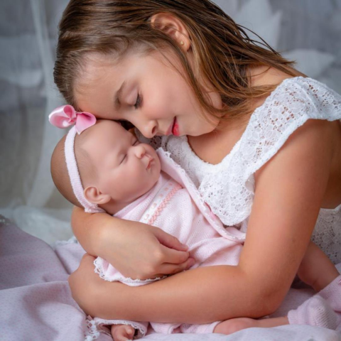 Berenguer Babylin Gerçekçi Yenidoğan Oyuncak Kız Bebek 45 cm