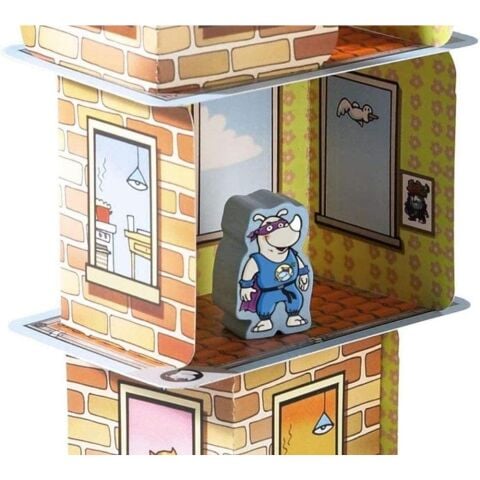 Haba Rhino Hero – Süper Gergedan / 5+Yaş Strateji ve Taktik Oyunu