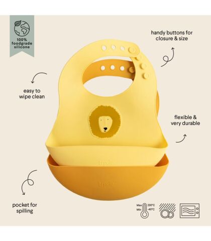 Trixie Mr.Lion - Silikon Mama Önlüğü