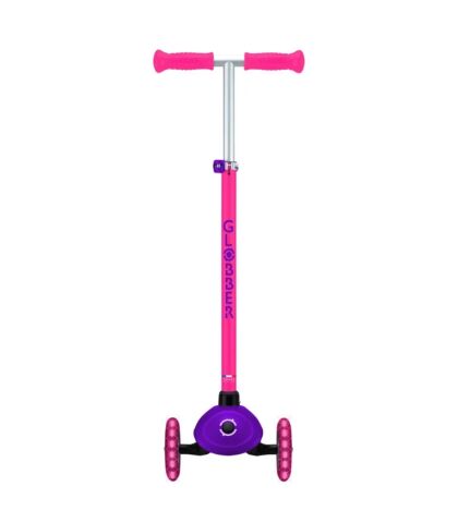 Globber Primo Plus Işıklı Scooter - Neon Pembe