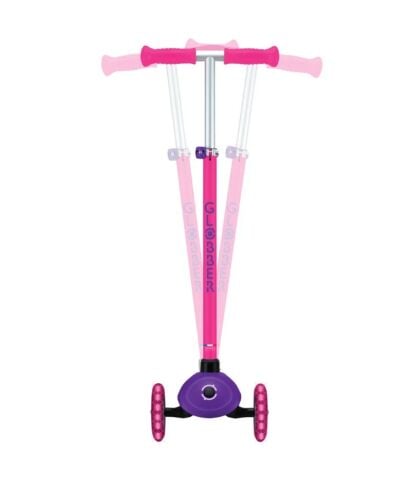Globber Primo Plus Işıklı Scooter - Neon Pembe