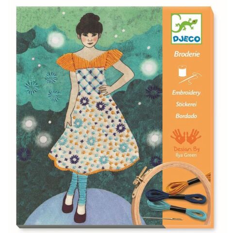 Djeco Dikiş Kartları / Fashion Midnight