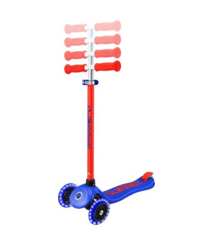 Globber Primo Plus Işıklı Scooter - Neon Mavi