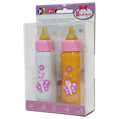 Berenguer Magic Milk Bottles Oyuncak Bebekler İçin Biberon Seti