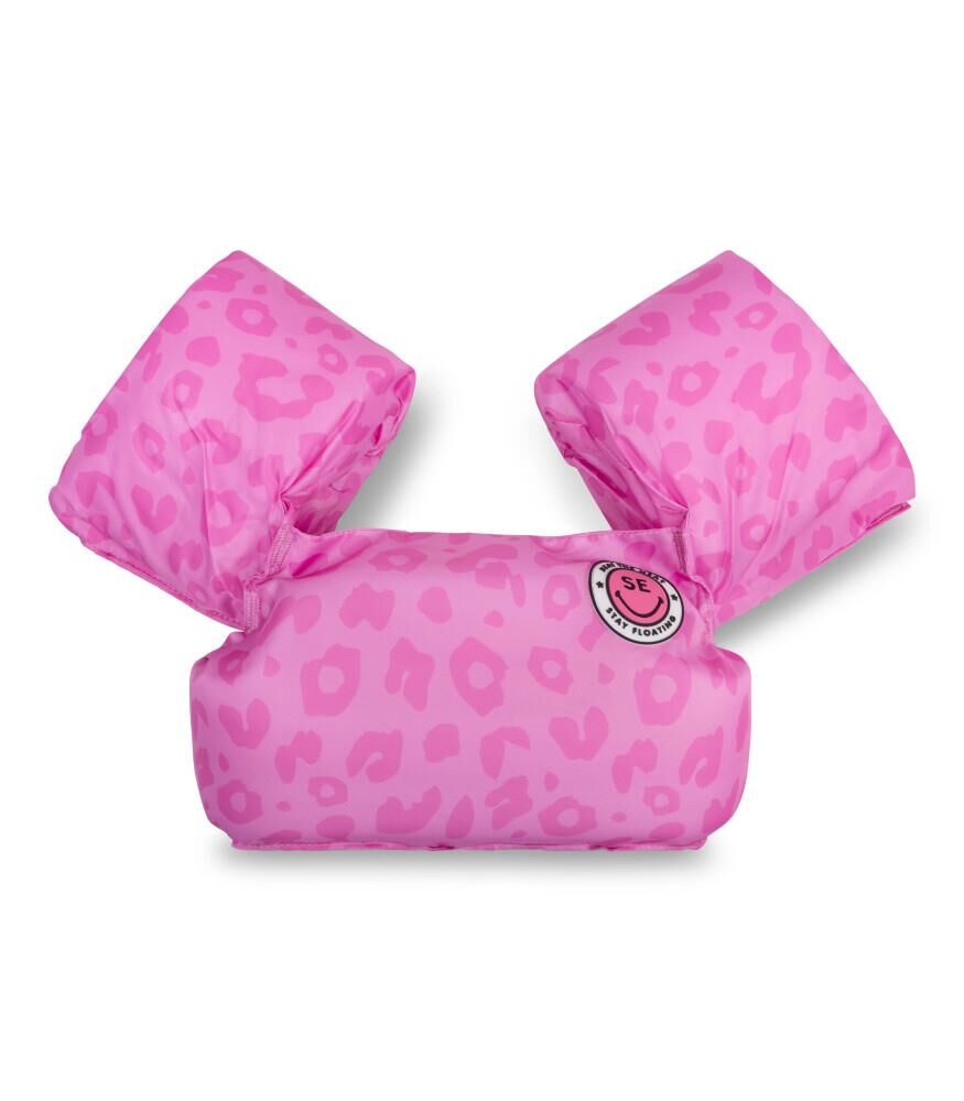 Swim Essentials Pink Leoapard Puddle Jumper Kolluklu Yüzme Yeleği 2-6 Yaş