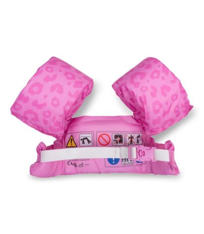 Swim Essentials Pink Leoapard Puddle Jumper Kolluklu Yüzme Yeleği 2-6 Yaş
