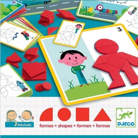 Djeco Beceri Oyunları / Eduludo Shapes
