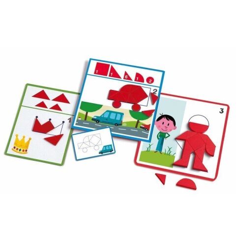 Djeco Beceri Oyunları / Eduludo Shapes