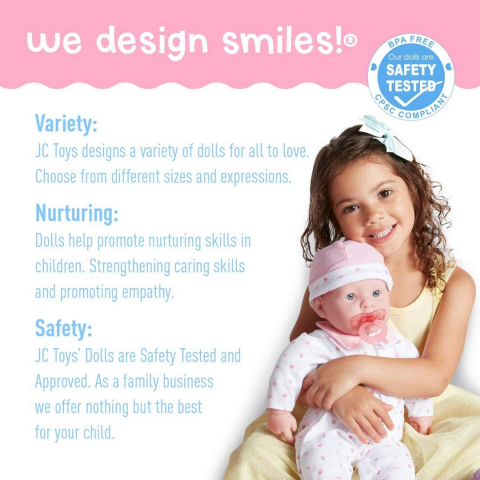 Berenguer La Baby Oyuncak Bebek 51 cm - Pembe ve Emzik