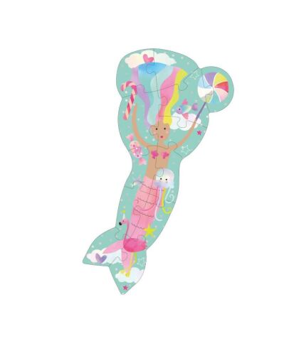 Floss & Rock 12 Parça Şekilli Yap-Boz / Fantasy