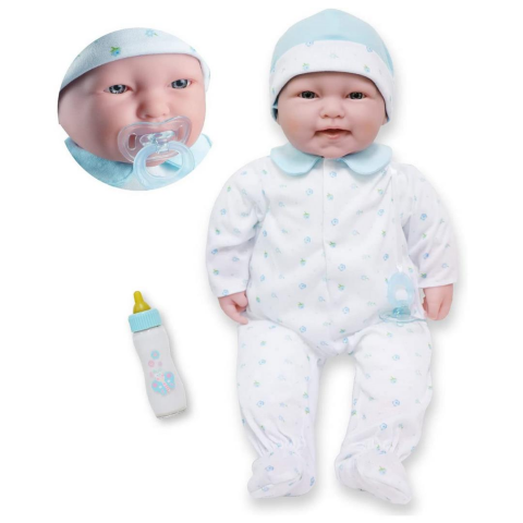 Berenguer La Baby Oyuncak Bebek 51cm - Mavi ve Emzik